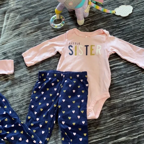Carter’s little sister matching twin sets - Picture 3 of 6